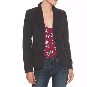 NWOT Banana Republic Knit Pique Academy Blazer